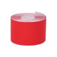 thumbnail image 2 of Cinta De Kinesiología, Rayón De Fácil Aplicación + Cinta Atlética De Tela Luminosa Transpirable Para Rodillas ANGGREK Rojo, 2 of 8