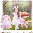 thumbnail image 2 of Princess Pleated Dress Girls' Japanese Cute Cartoon Pattern Long Sleeve Lolita Dress,100% New, 2 of 5