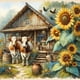 thumbnail image 1 of 5D DIY Vida Granja Del Arte Artesanal 40x40cm, 1 of 9
