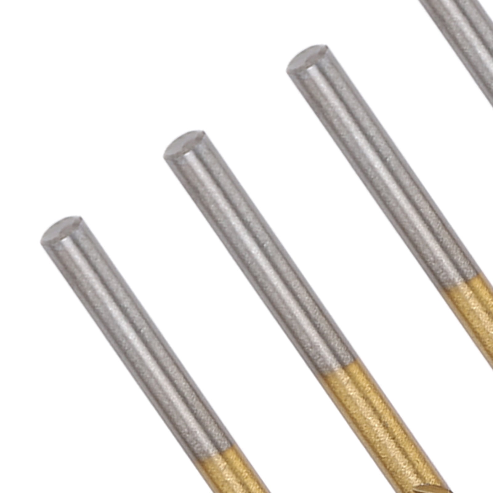 Spiral Drill Bit Set, Easy Installation Fast And Accurate Cutting Drill Bits 50PCS 1/8 Inch Stable Milling High Speed Steel  For Wood Plastic Fiberglass
