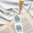 thumbnail image 6 of Kdxio Not All Who Wander Are Lost1 Print Metal Tassel Bookmarks,Perfect Gift for Art Lovers and Bookworms Metal Bookmarks for Women, 6 of 8