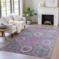 thumbnail image 6 of Dalyn Rugs Machine Washable Indoor/Outdoor Chantille ACN2049 Purple 2'6" x 3'10" Rug, 6 of 9