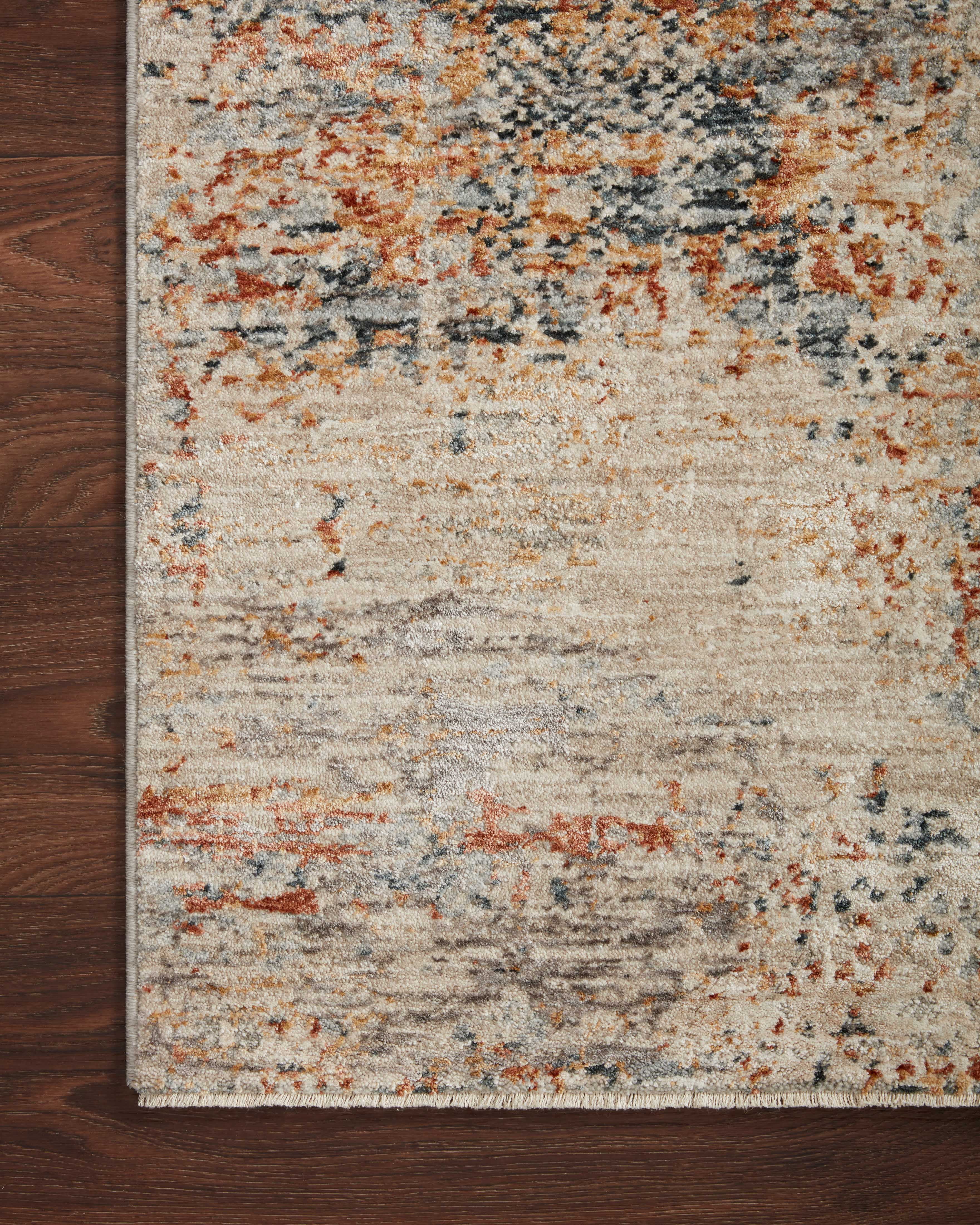 Loloi Axel Collection AXE-06 Sand / Multi, Abstract Area Rug 7'-10" x 10'-2"