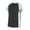 Black/white, variant on 522PDW Women's Two Button Fastpitch Jersey - Sky Blue White