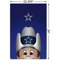 thumbnail image 3 of NFL Dallas Cowboys - S. Preston Mascot Rowdy Wall Poster, 22.375" x 34", 3 of 5