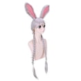 thumbnail image 1 of Peluca para cosplay Zootopias Judys Hopps, pelo sintético, 90 cm, 1 of 3
