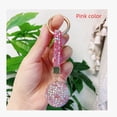 thumbnail image 3 of Llavero con forma de bola de diamantes de imitación para coche, colgante con forma de bolsa y cuerda de diamantes, regalo creativo, accesorios para mujer, 3 of 3