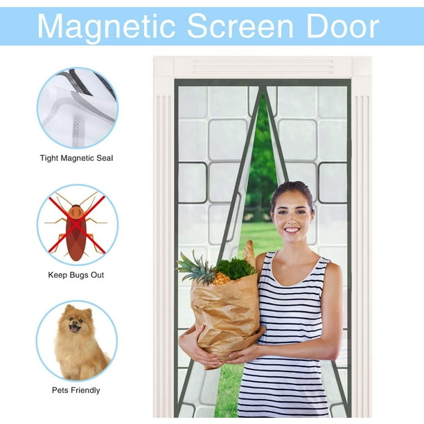 Insulated Door Curtain, Thermal Magnetic Self-Sealing EVA Door