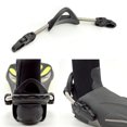 thumbnail image 4 of Soidarity Keep Diving Zapatos de acero inoxidable Correa de resorte Gear Clip Jet Parts con hebilla de liberación rápida Talón Suministros Correas Diver Deportes acuáticos Negro L Soidarity OD002634-08B, 4 of 6