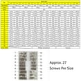 thumbnail image 2 of BE-TOOL 500Pcs Phillips Screw Kit, Steel Tiny Screws Micro Electroplated Screws Set, with a phillips Screwdriver 20 Sizes, 2 of 8