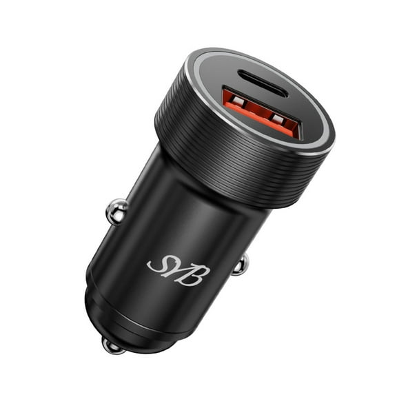 SYB USB Car Charger (30W) - Black