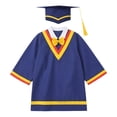 thumbnail image 5 of ANINEO Graduation Gown And Cap For Kids Academic Photo Formal Kindergarten Elementary School Outfit Sets Child School Academic Robes, 5 of 5