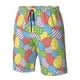 thumbnail image 4 of Balery Colorful Easter eggs Traje de Baño Estilo Hawaiano para Hombre, Shorts de Secado Rápido con Bolsillos-Large, 4 of 6