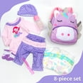 thumbnail image 3 of Set de ropa para muñecas Reborn, 11 unidades, para 43 a 56 cm, 3 of 7