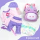 thumbnail image 3 of Set de ropa para muñecas Reborn, 11 unidades, para 43 a 56 cm, 3 of 7
