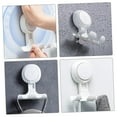 thumbnail image 6 of Hooks for Hanging, Towel Holder Wall Suction Cup Hooks for Bathrooms for Loofah, Robe, Towel, Heavy Duty Waterproof, Reusable Vacuum Suction Hooks for Bathroom Kitchen, White, 6 of 7