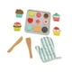 thumbnail image 2 of Juego de cocina de madera para hornear, juego de cocina y repostería, minicocina, juguete preescolar, juego de comida para educativo temprano, 2 of 9