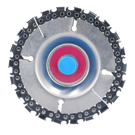 

Ymiko Circular Chainsaw Blade Chain Disc 14000rpm For 4in Or 4‑1/2in Angle Grinders