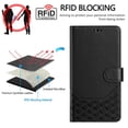thumbnail image 2 of Case for TCL K24 Durable Wallet Case with RFID Blocking Card Cash Holder Kickstand Magnetic Closure Wrist Strap High-quality Leather Flip Protective Cover, 2 of 6