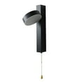 thumbnail image 3 of Fiudx Aplique de Pared Metálico con Cable, Luz Led Cálida Moderna, Elegante Aplique Dorado, Ideal para Salón, Dormitorio, Baño, Pasillo, Oficina, Tamaño 10 X 10 X 27 Cm, Fácil Instalación., 3 of 7