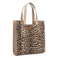 thumbnail image 4 of Wrangler Tote Bag for Women Wildside Cheetah Medium Handbag Top Handle for Work Montana West Stylish and Functional Tote Bags for Everyday Use, Tan, 4 of 7