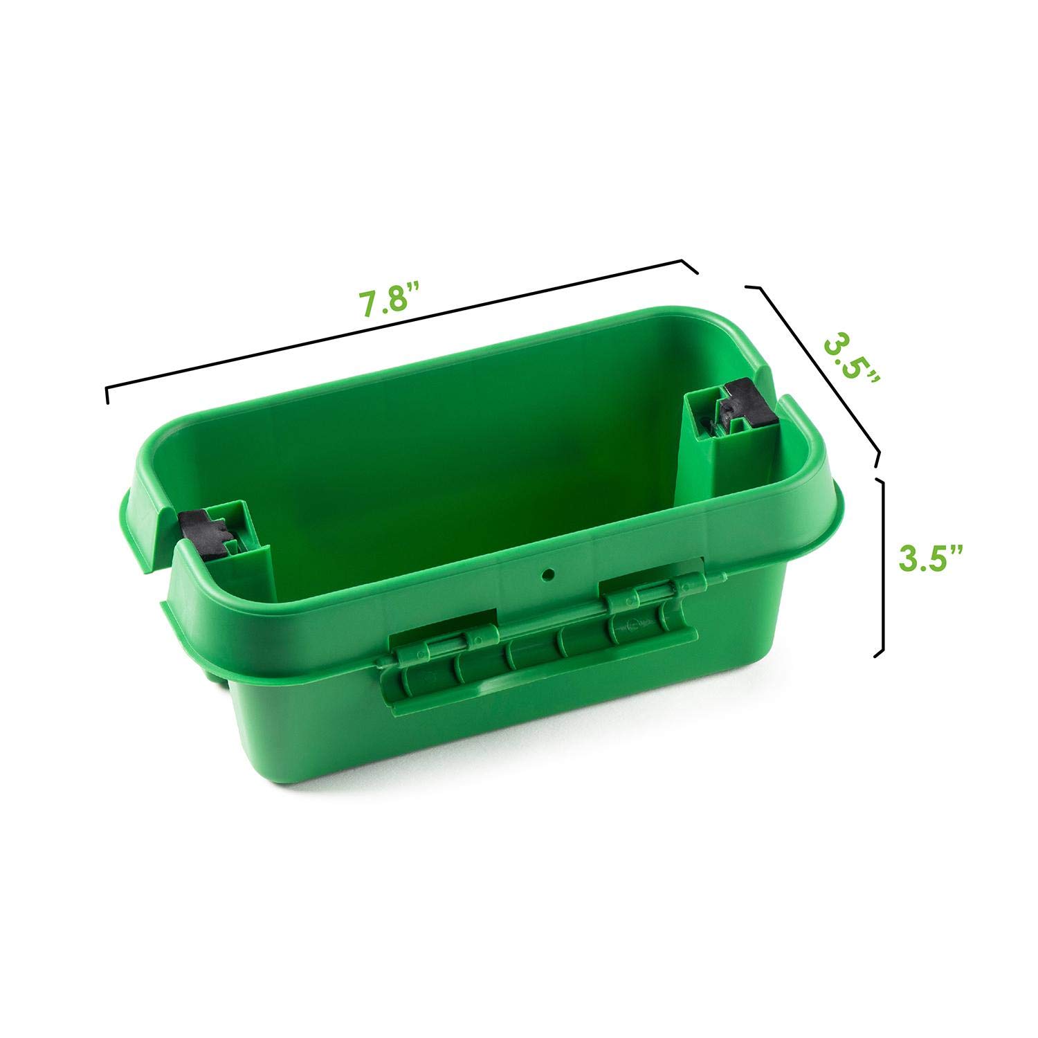 Sockit Box The Original Weatherproof Connection Box Indoor & Outdoor Electrical Cord Enclosure for Timers, Extension Cables, Holiday Lights, Tools, Fountains & More Size Small Green - image 2 of 6