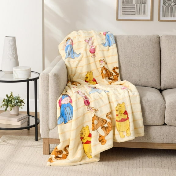 Adult Licensed Silk Touch Throw, 60" x 70" Assorted Characters