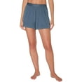 thumbnail image 4 of Hanes Women's Originals SuperSoft Comfywear Sleep Shorts, 3.25" (2 Pack) Stargazer Grey/Natural Cedar, Size XS-XXL, 4 of 6