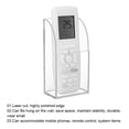 thumbnail image 3 of Advancent Soporte de control remoto Acrílico TV Accesorios Organizador Caja de almacenamiento Contenedores de teléfono móvil Suministros de oficina para Almacenamiento y organización del hogar Advancent HA011182-00, 3 of 6