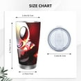 thumbnail image 4 of Lsque The Binding of Isaac Pattern 20oz Car Cup with Lid and Straw, Insulated Coffee Cup with Straw Topper, Spill Proof Travel Coffee Mug, Stainless Steel Tumble, 4 of 8