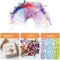 thumbnail image 3 of KAKOWELY 100 bolsas para joyería, pequeñas bolsas de regalo, bolsas de organza, bolsas para artículos diversos, bolsas con cordón, bolsas de malla, 3 of 5