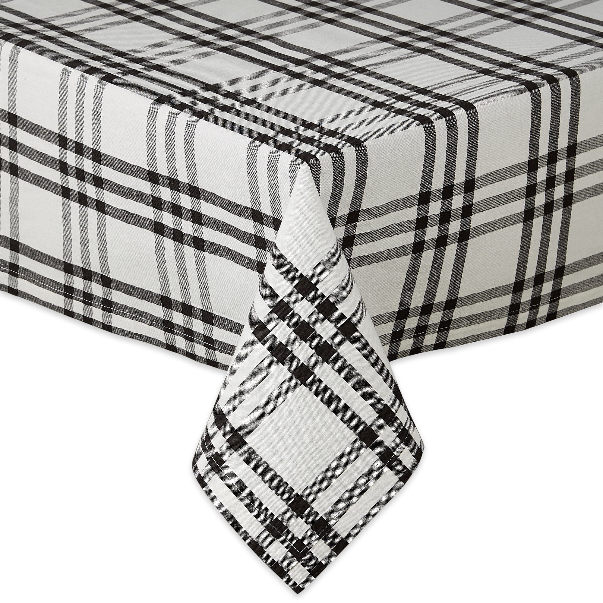 DII Homestead Plaid Tablecloth 60" x 84"