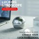 thumbnail image 3 of Ounissouiy Spinning Toy Home Desktop Aluminio Giroscopio Ball Party Desmontable Rotating Toy, Silver, 45x39mm Type2 NO2, 3 of 6