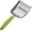 POLISHED Aluminum  #03 Green Handle, variant on TrendMallOasis Cat Litter Scoop, Aluminum Alloy Sifter, Kitty Metal Scooper, Deep Shovel, Long Handle, Poop Sifting, Kitten Pooper Lifter, Durable, Heavy Duty, for Litter Box