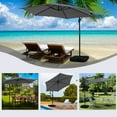 thumbnail image 4 of Autlaycil 10FT Cantilever Patio Umbrella, Hanging Offset Umbrella with Umbrella Stand, Grey, 4 of 7