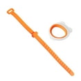 thumbnail image 1 of Elevador de asiento de inodoro Sunnimix Tapa de inodoro Dispositivo de elevación Reutilizable Naranja Blanco, 1 of 8