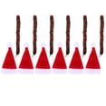 thumbnail image 2 of CIMAXIC christmas 1 Set 24pcs Mini Wool Christmas Knitted Wooling Hat DIY Phone Shell Decorations,2.95"X1.18"X0.04", 2 of 4
