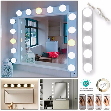 

STEADY Make Up Light Super Bright with 5 LED Bulbs Design Battery Powered for Bathroom