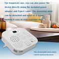 thumbnail image 5 of CAZONER RV CO & Propane/Natural Gas Detector, 10-Year Lifespan, 3-in-1 Alarm with Voice Alert, USB-C/12V DC, 5 of 6
