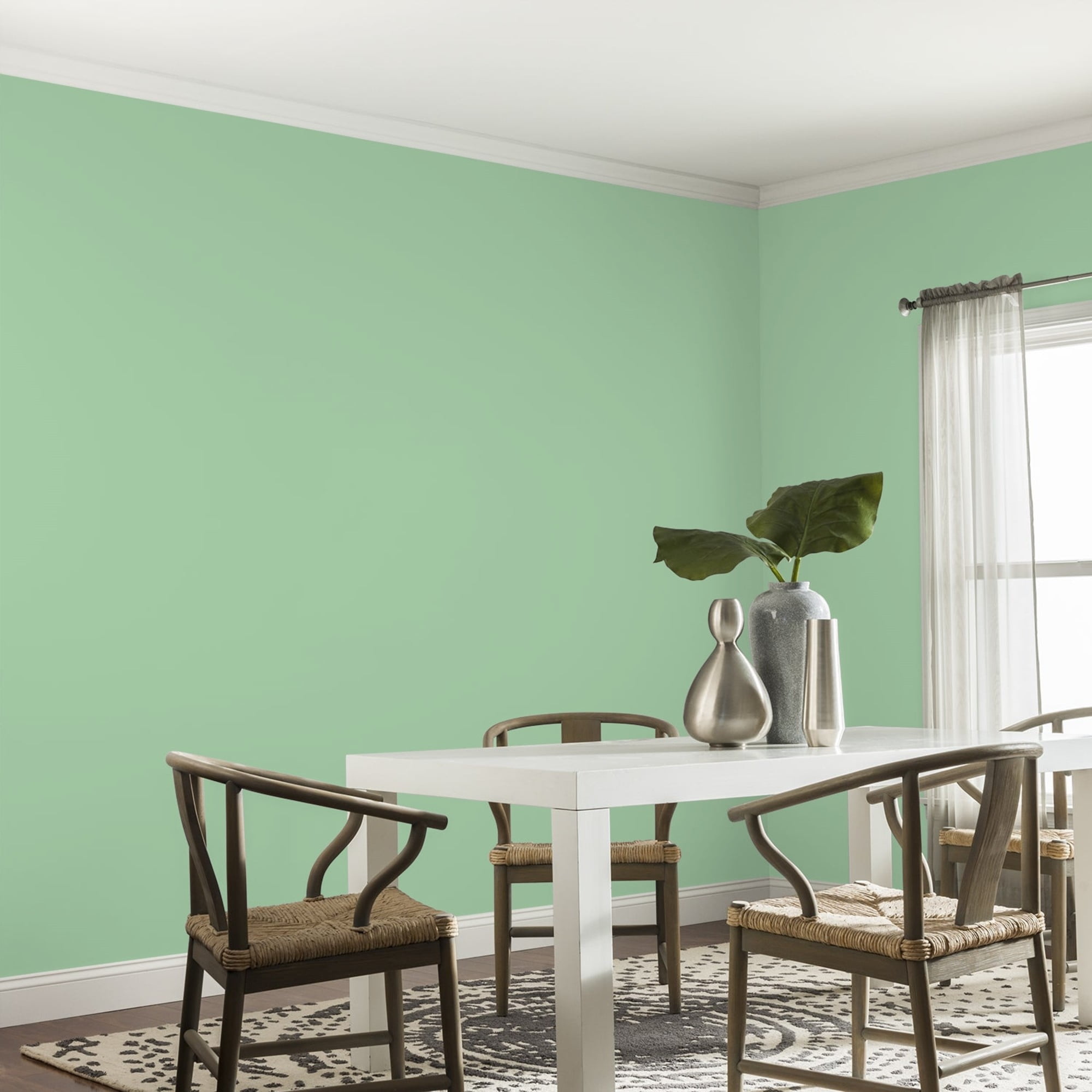Glidden Fundamentals French Market / Green, Eggshell Interior Paint, 5 Gallon