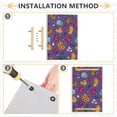 thumbnail image 2 of Bath Accessories Sets Single Print Decorative Tray With Handle For Home Bathroom Bedroom Pizza Pasta, 2 of 7