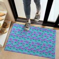 thumbnail image 2 of Daisy Flower Blue Blooms Pattern Door Rugs,Washable Non Slip Door Mats Indoor,Decorative Door Mats,Entry Mat Indoor for Entrance,Bedroom,Kitchen,Bathroom,20"x32", 2 of 6