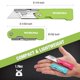 thumbnail image 5 of Juego de cuchillos multiusos WORKPRO plegable con 10 cuchillas adicionales, paquete de 3, 5 of 9
