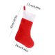 thumbnail image 5 of Wosthever Calcetín colgante de Navidad de 6/10 Uds., adornos colgantes de Navidad, bolsas rojas, adorno colgante para árbol de Navidad, decoraciones de Kits de decoración para fiestas No.02, 5 of 6