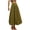 Green, variant on Bubble Maxi Skirt for Women Elastic Waist Puffy Hem A Line Flowy Balloon Skirts with Pockets