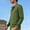 Army Green(New), variant on PNTUTB Men's Casual Long Sleeve Shirt Classic Button Lapel Collared Basic Solid Color Designed Fashion Blouses