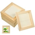thumbnail image 3 of MesaSe Christmas DIY Wood Picture Frames Set of 10  4.7x4.7 Inch, 3 of 8