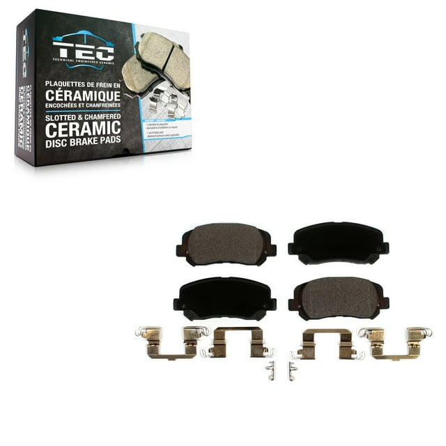 TEC Front Ceramic Disc Brake Pads TEC-1640A for Car Jeep Cherokee Chrysler 200