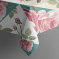 thumbnail image 4 of Pioneer Flower Floral Print Pattern Rectangle Tablecloth 60"x120",Waterproof Polyester Rectangle Table Cloth, Wipeable Spillproof Polyester Tablecloth for Dining, Camping, Indoor and Outdoor, 4 of 6
