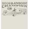 thumbnail image 2 of Formula One Grand Champion F1 Car Adult Sand Long Sleeve Hoodie-Large, 2 of 3